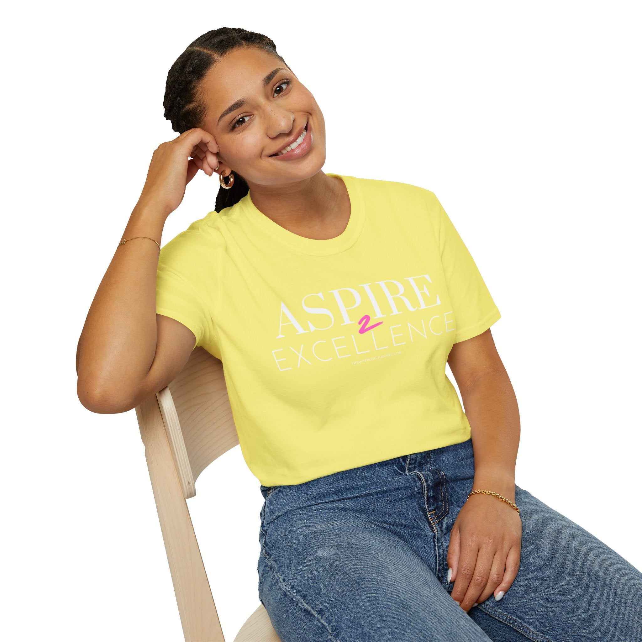 INSPIRED Aspire 2 Excellence UNISEX Softstyle T-Shirt