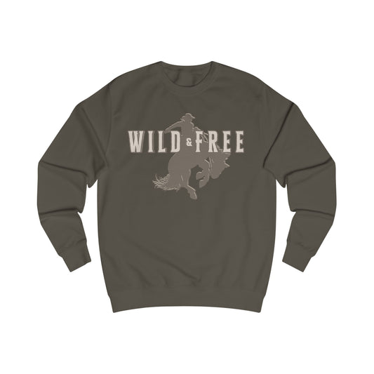 COWBOY WILD AND FREE UNISEX Sweatshirt