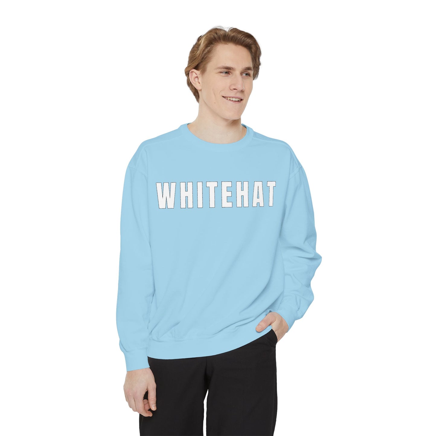 INSPIRED Whitehat UNISEX Garment-Dyed Sweatshirt
