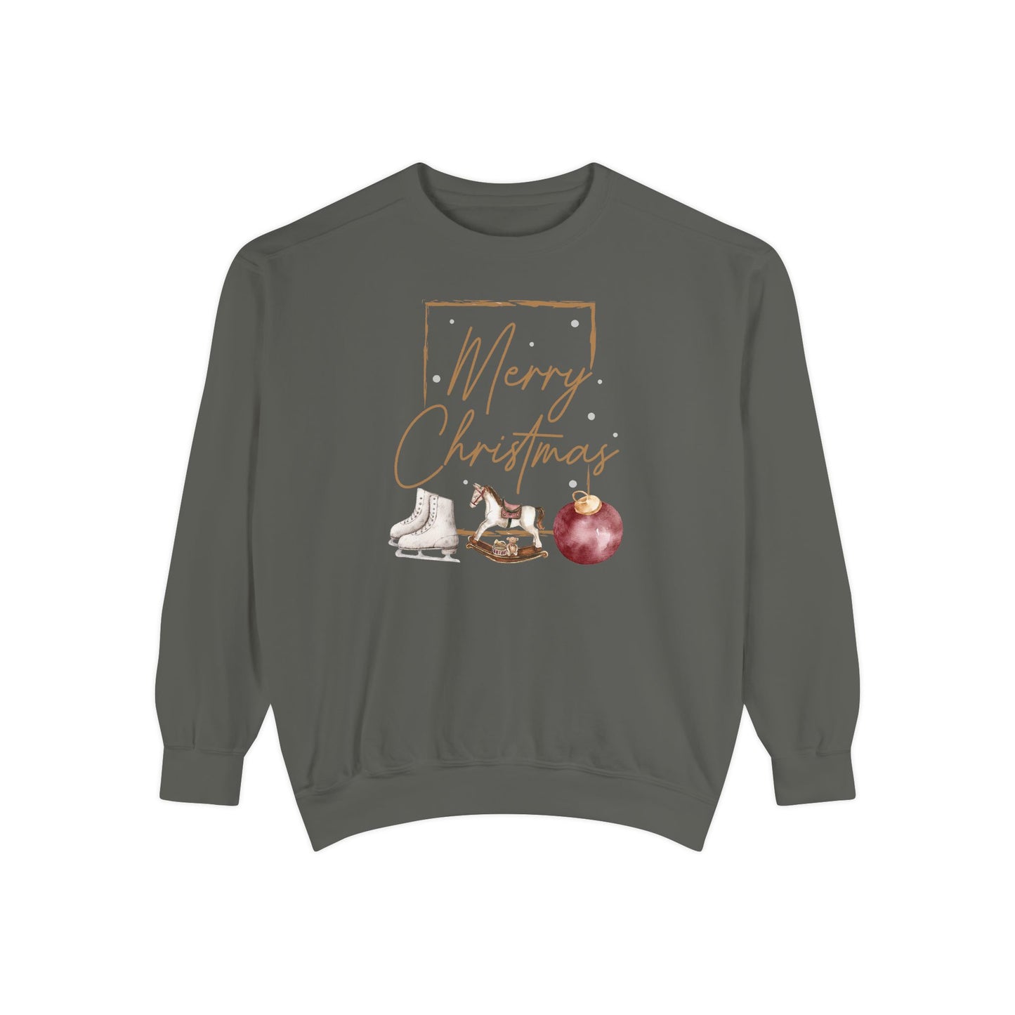 INSPIRED SPECIAL CHRISTMAS EDITION UNISEX Garment-Dyed Sweatshirt