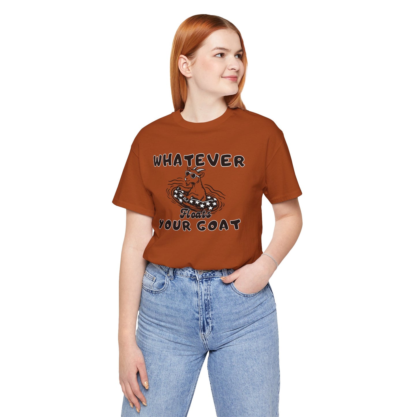 INSPIRED GOAT Float W Unisex Jersey Short Sleeve Tee