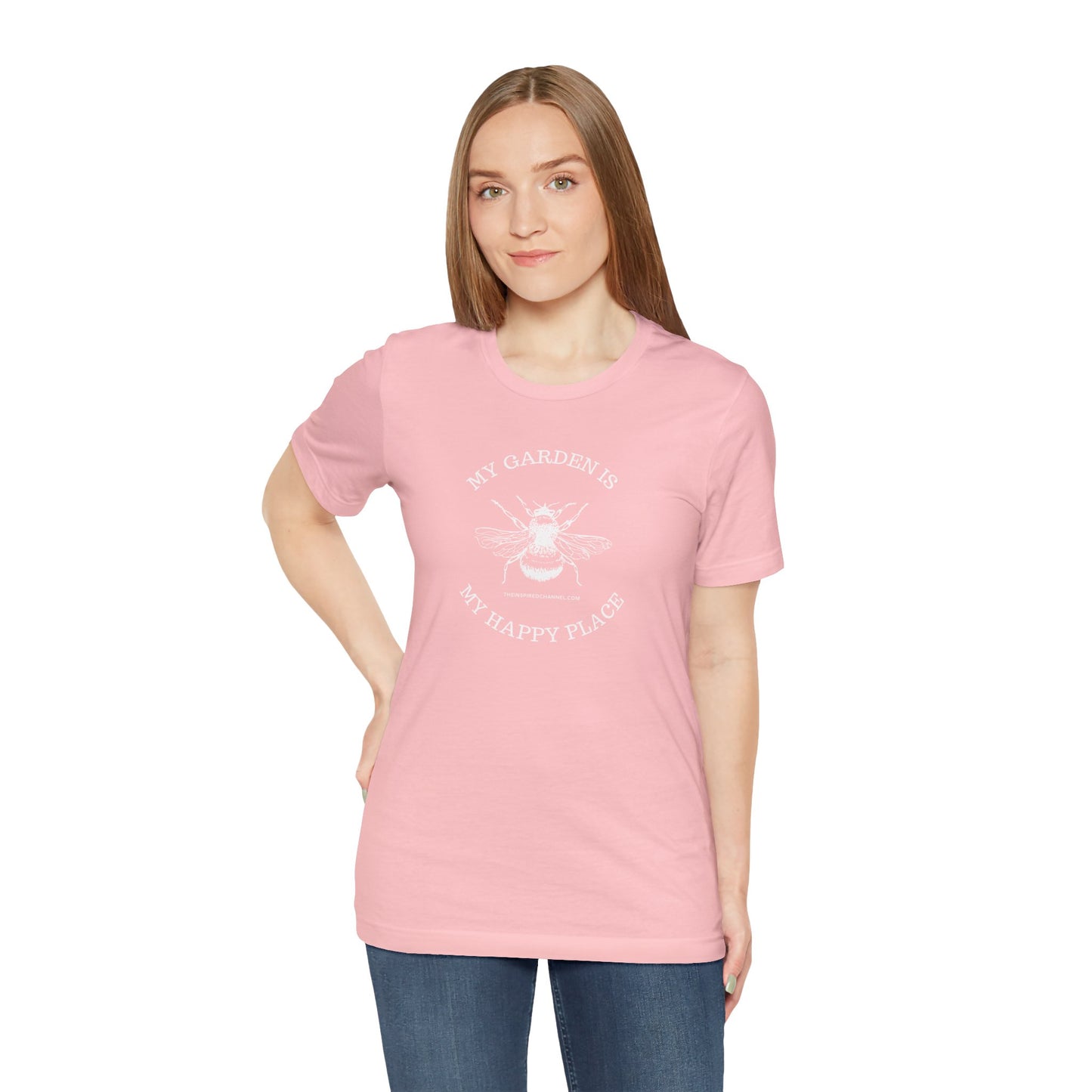 INSPIRED GARDEN Unisex Jersey Short Sleeve Tee
