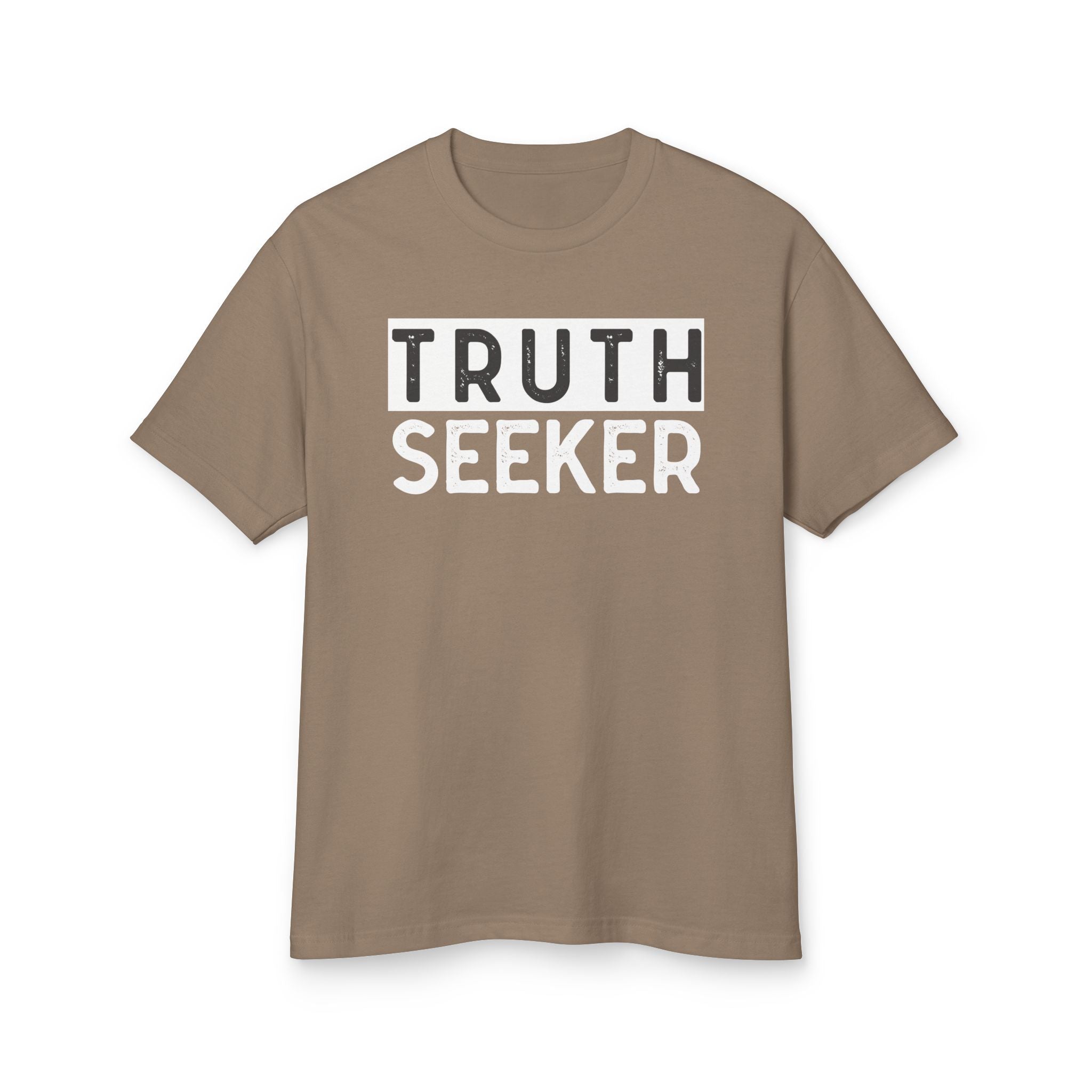 INSPIRED TRUTH SEEKER Garment-Dyed Heavyweight UNISEX Cotton Tee