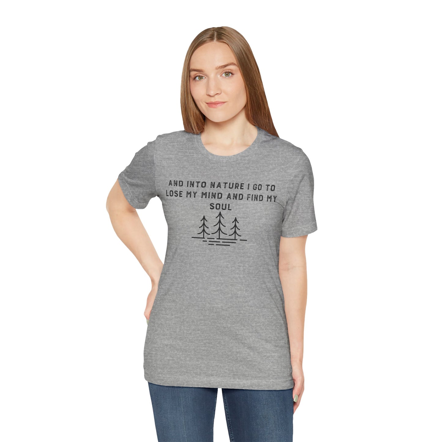 INSPIRED GARDEN Unisex Jersey Short Sleeve Tee