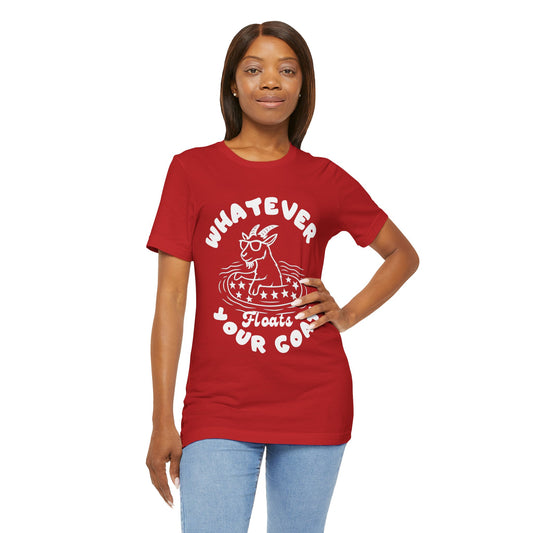 INSPIRED GOAT Float Unisex Jersey Short Sleeve Tee