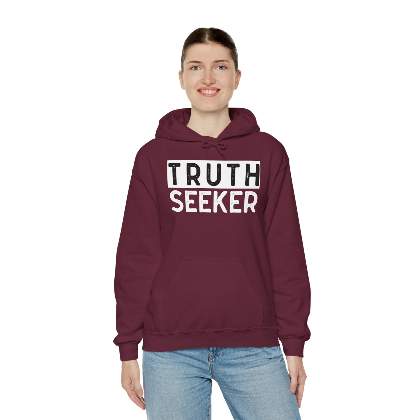 INSPIRED Truth Seeker UNISEX Heavy Blend Hooded Sweatshirt