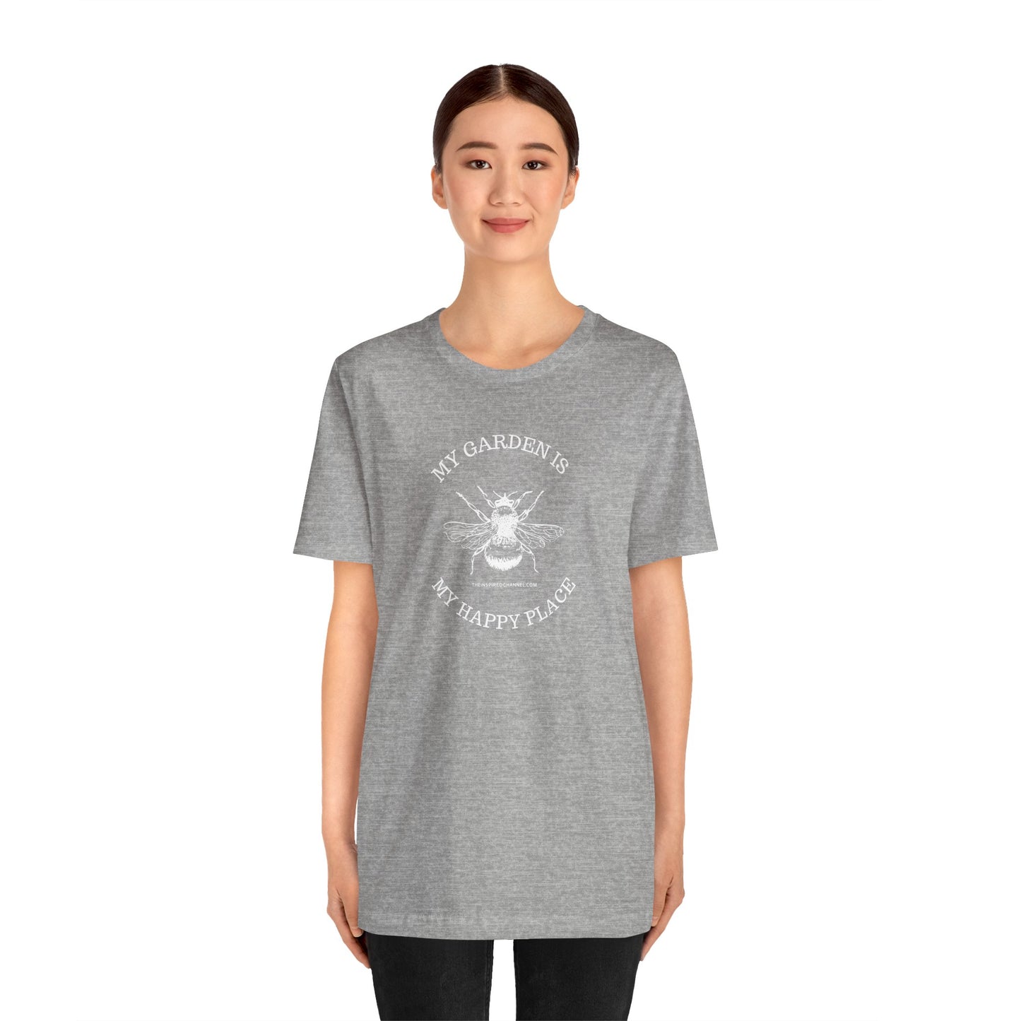 INSPIRED GARDEN Unisex Jersey Short Sleeve Tee
