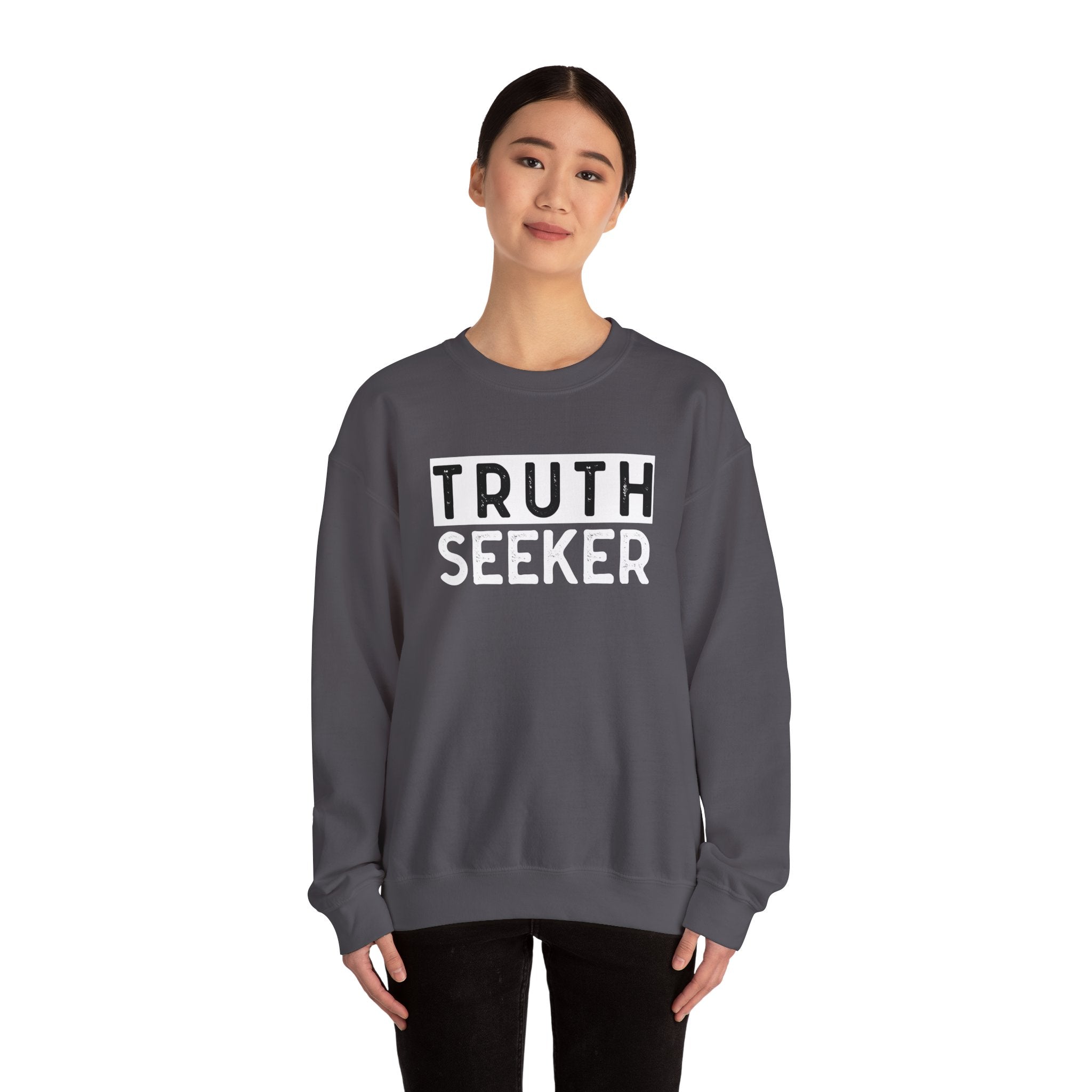 INSPIRED TRUTH SEEKER Heavy Blend™ UNISEX Crewneck Sweatshirt