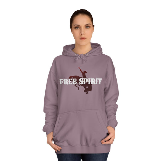 FREE SPIRIT W UNISEX College Hoodie