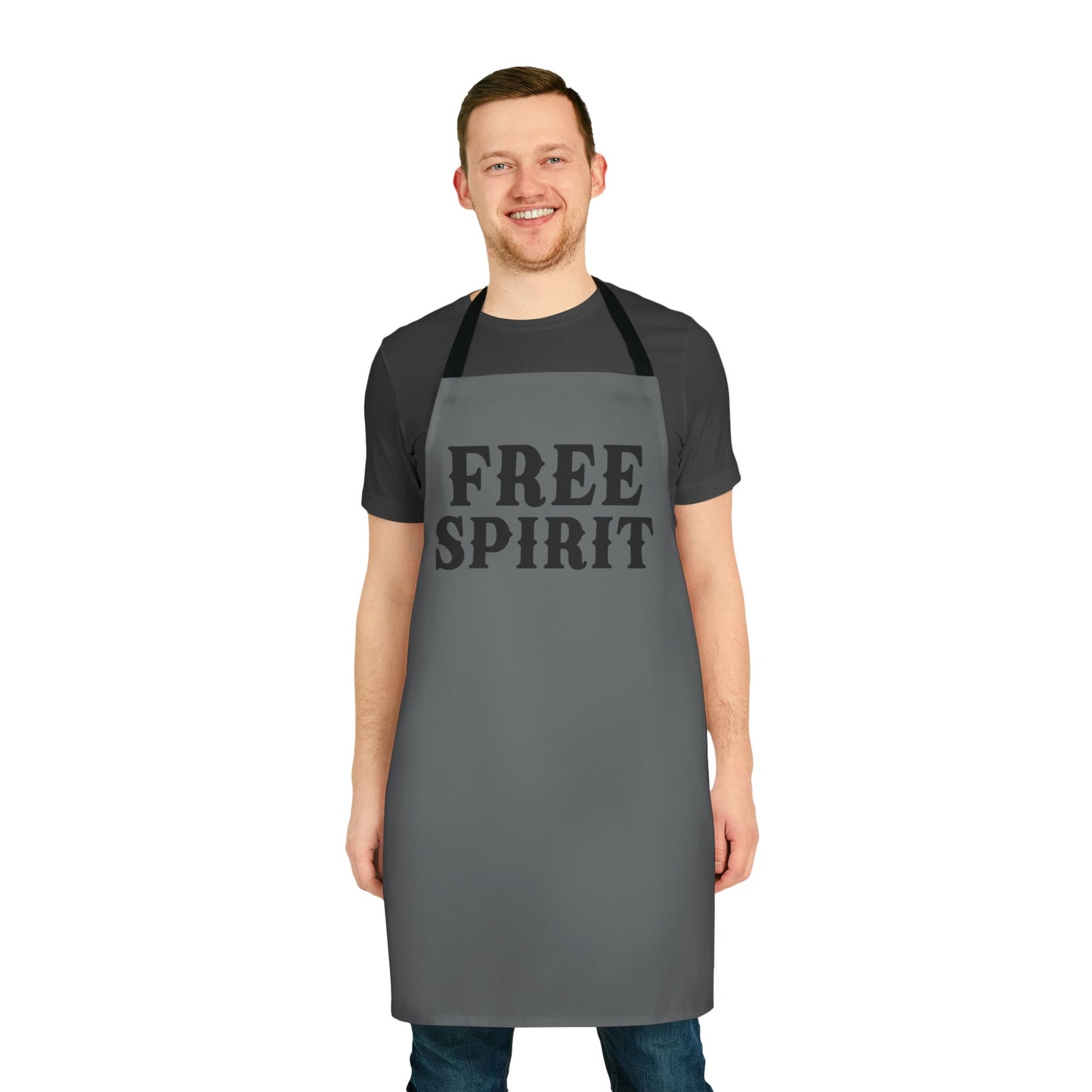 FREE SPIRIT Apron, 5-Color Straps (AOP)