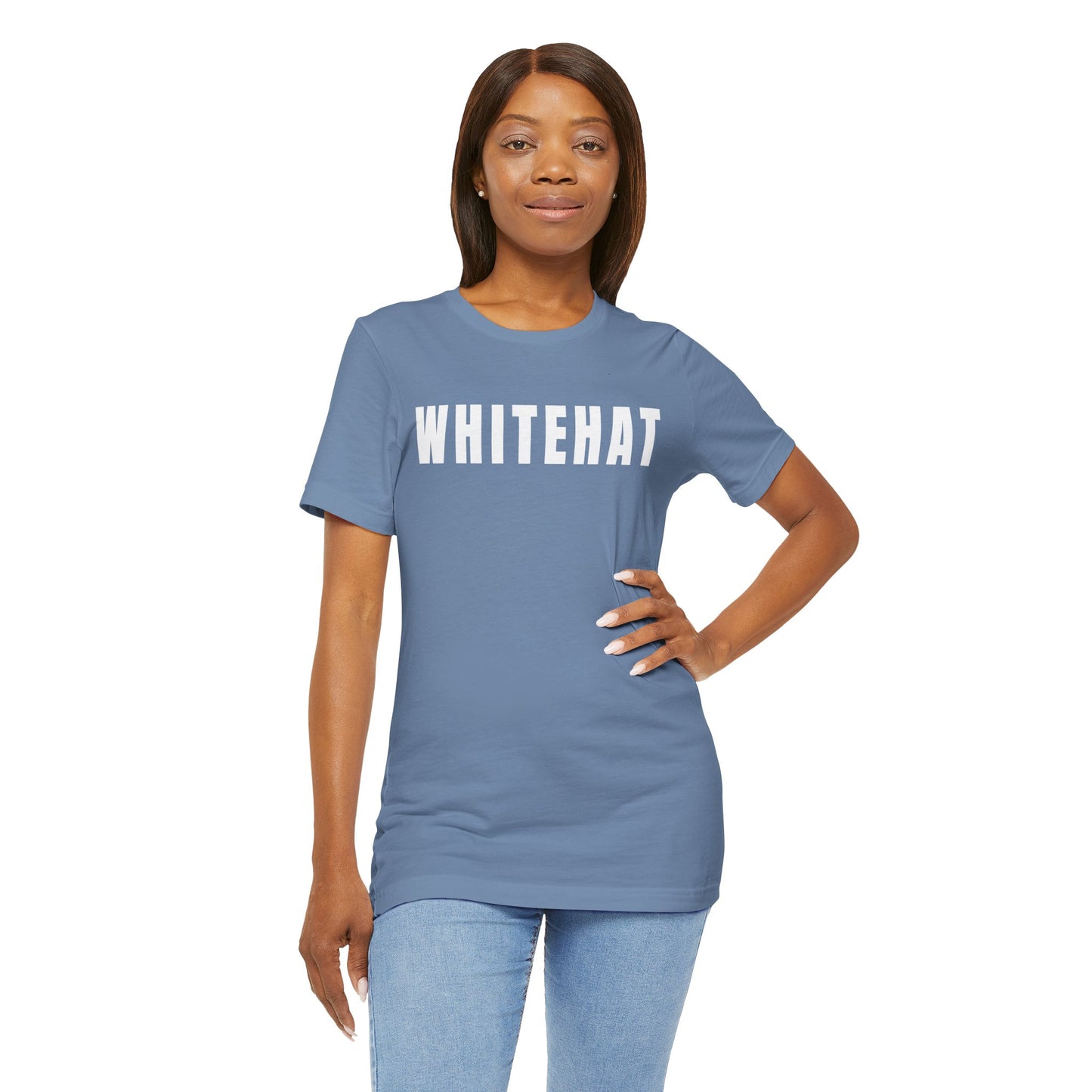 INSPIRED WHITEHAT Unisex Jersey Short Sleeve Tee