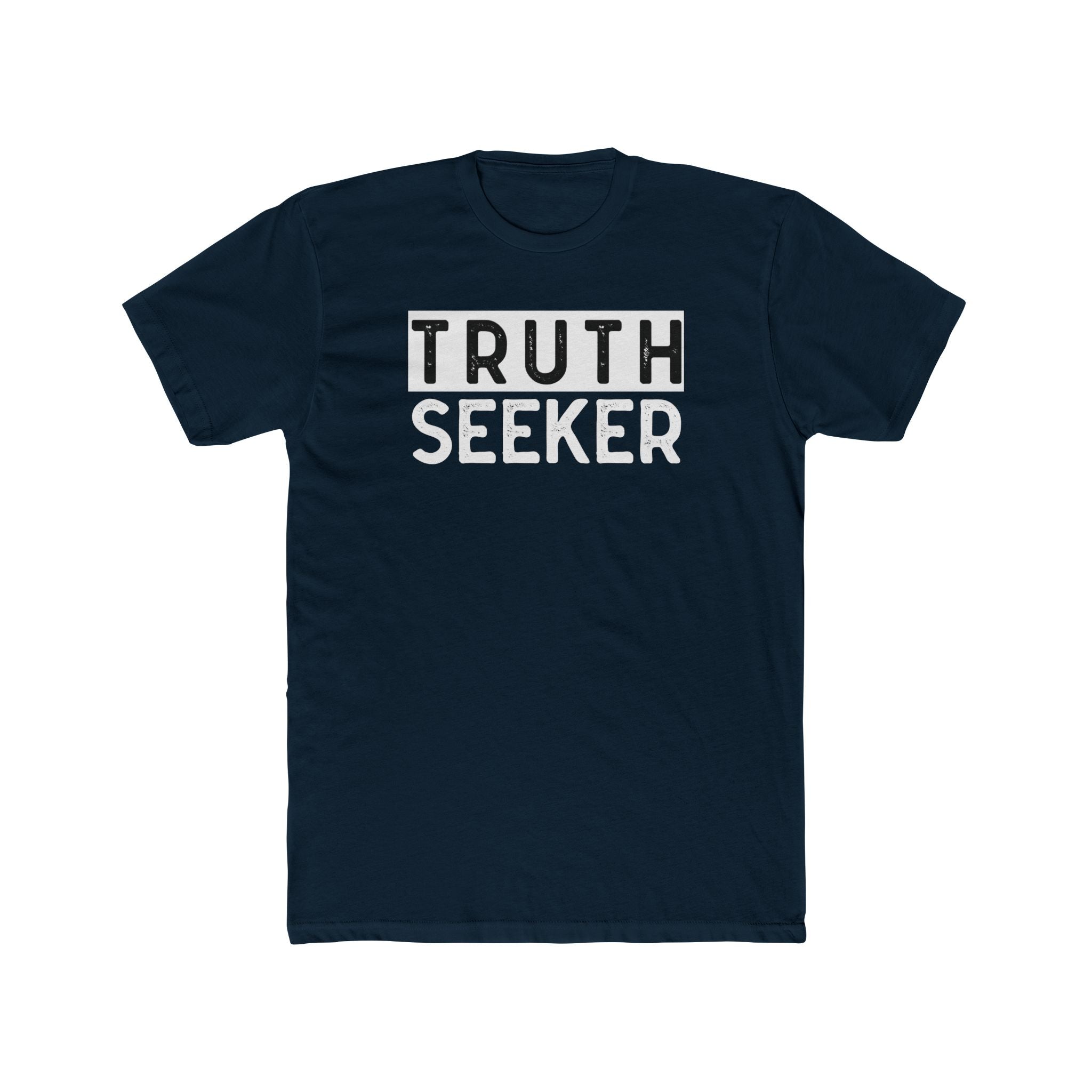 INSPIRED Truth Seeker H Men's Cotton Crew Tee