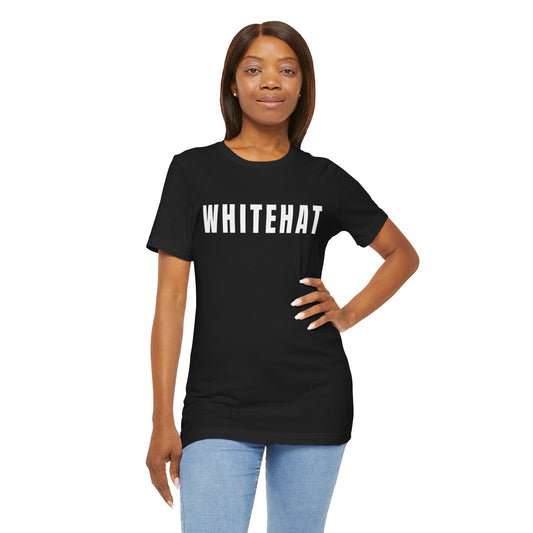 INSPIRED WHITEHAT Unisex Jersey Short Sleeve Tee