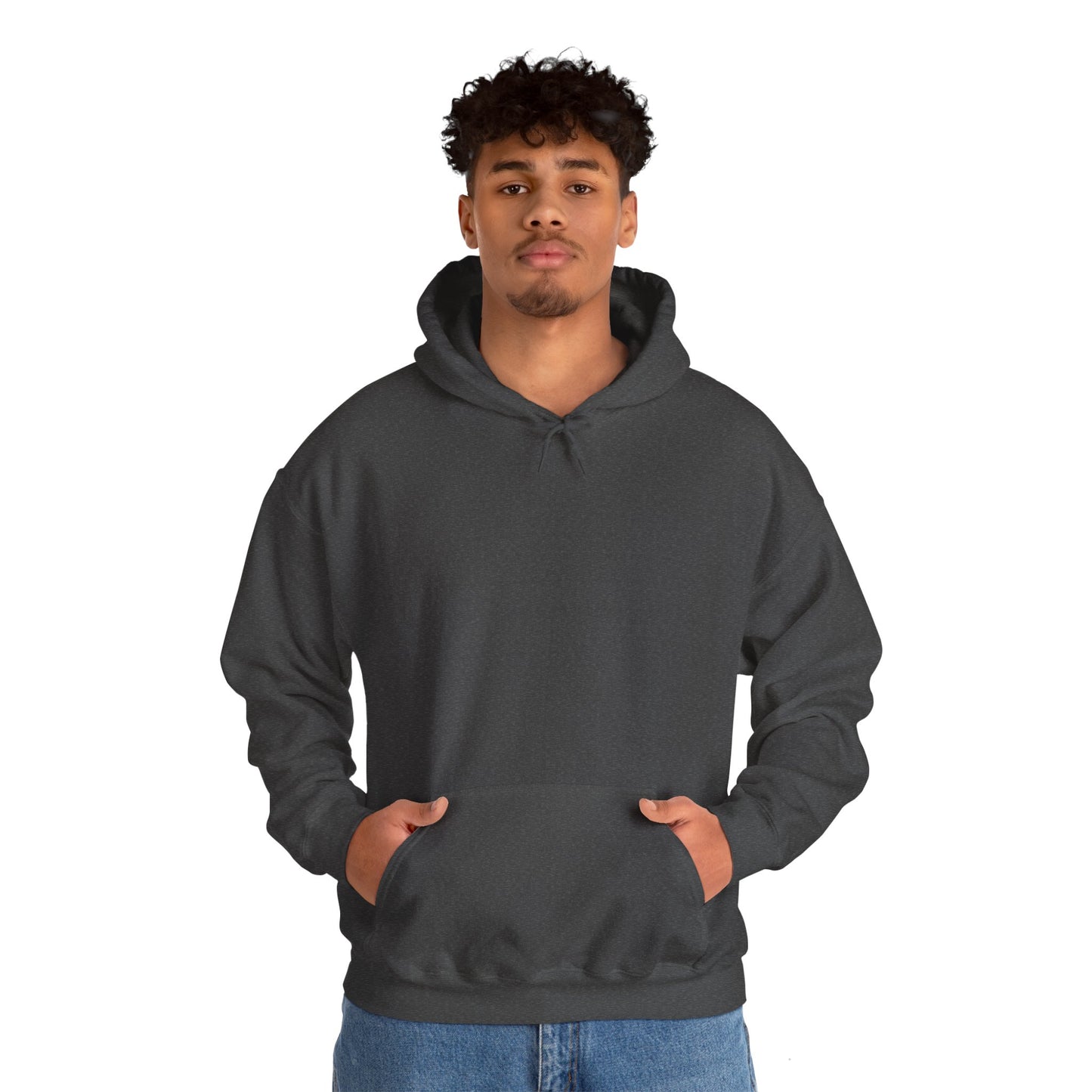 INSPIRED Men Heavy Blend Hooded Sweatshirt