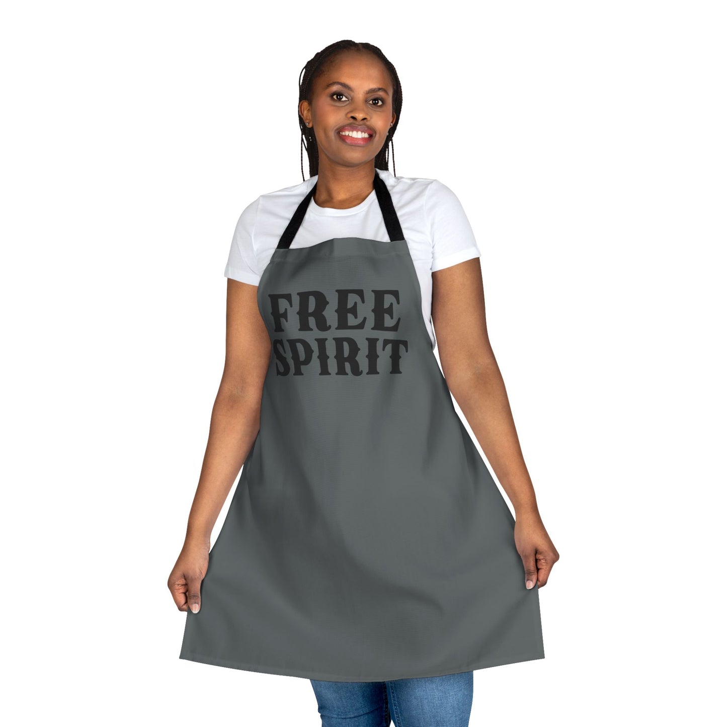 FREE SPIRIT Apron, 5-Color Straps (AOP)