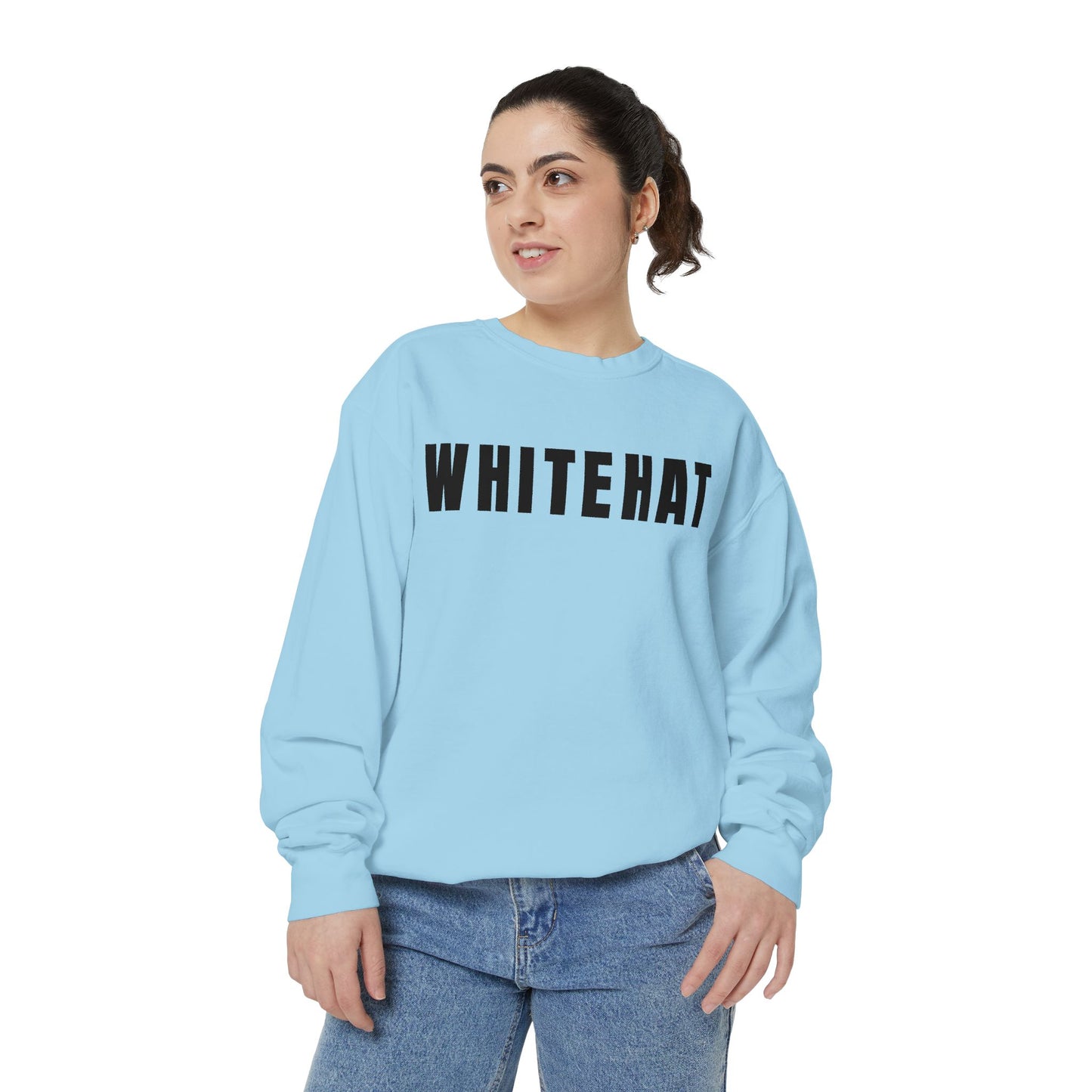 INSPIRED Whitehat UNISEX Garment-Dyed Sweatshirt