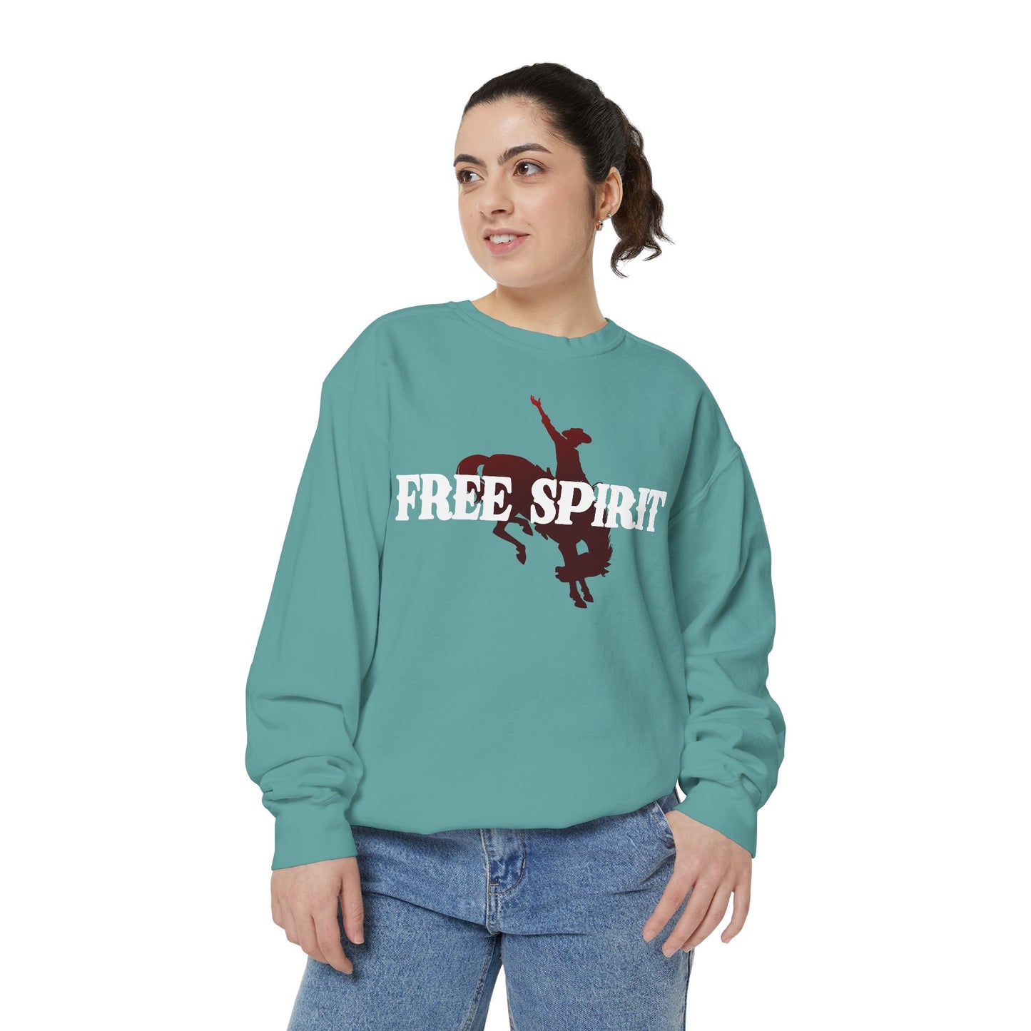 FREE SPIRIT W UNISEX Garment-Dyed Sweatshirt