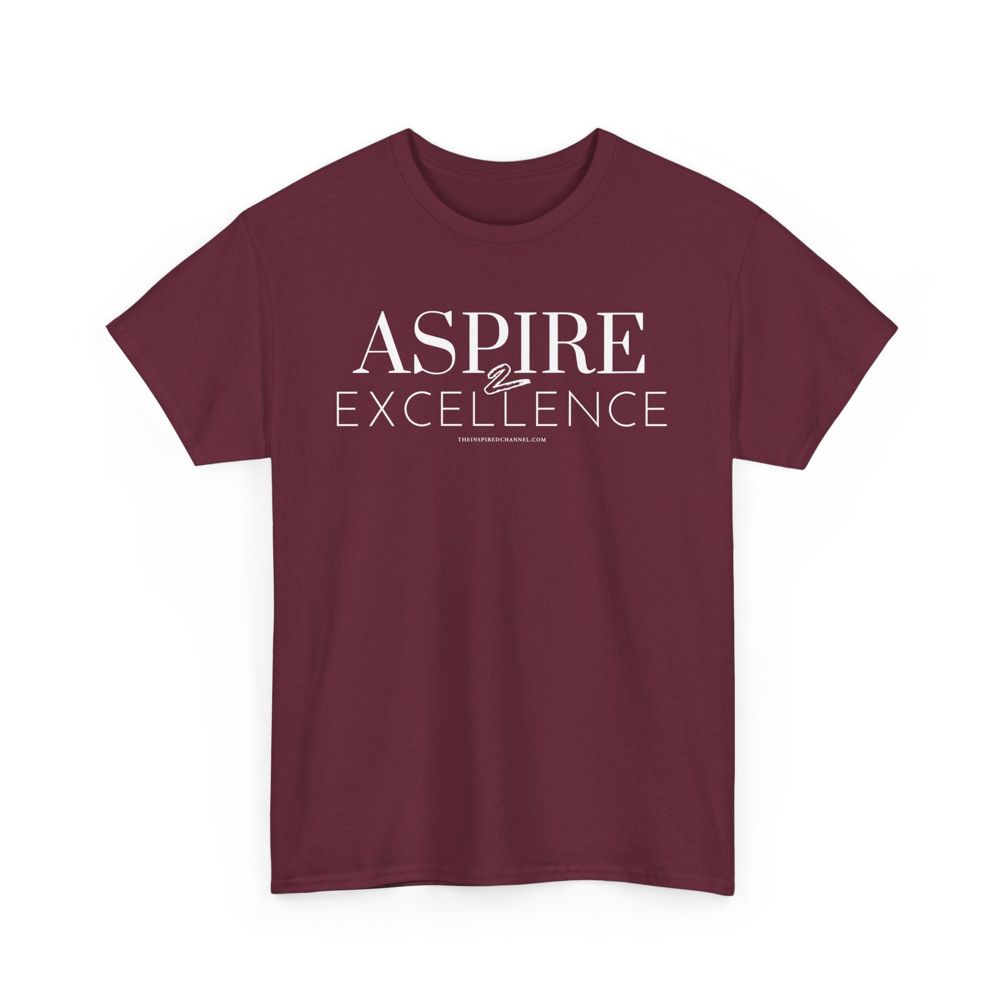 INSPIRED INSPIRED Aspire 2 Excellence UNISEX Heavy Cotton Tee