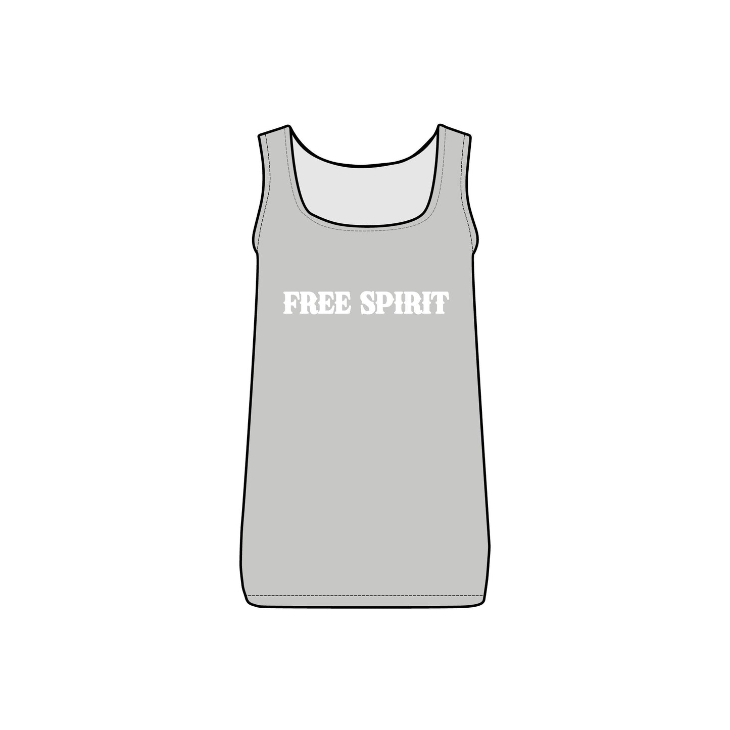 FREE SPIRIT Women's Micro Ribbed Tank