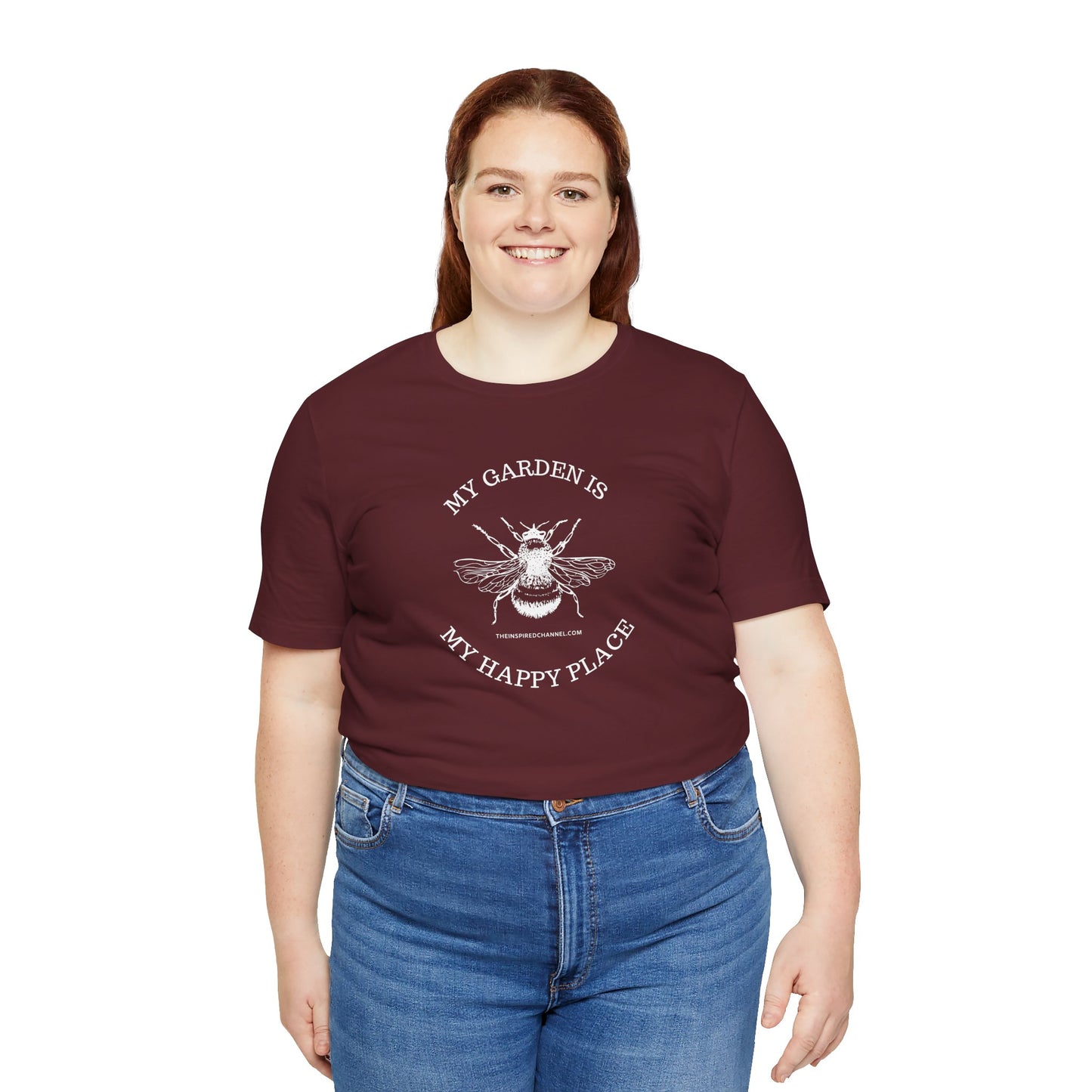 INSPIRED GARDEN Unisex Jersey Short Sleeve Tee