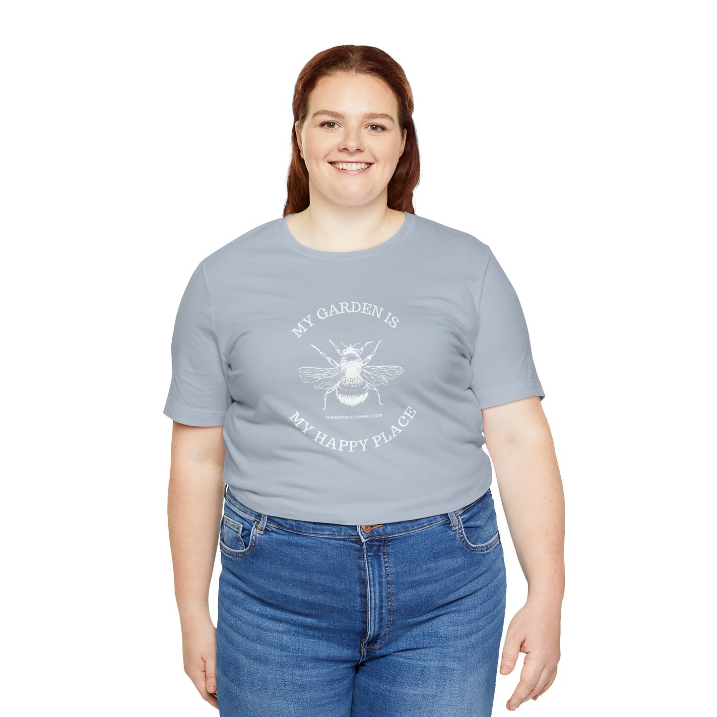 INSPIRED GARDEN Unisex Jersey Short Sleeve Tee
