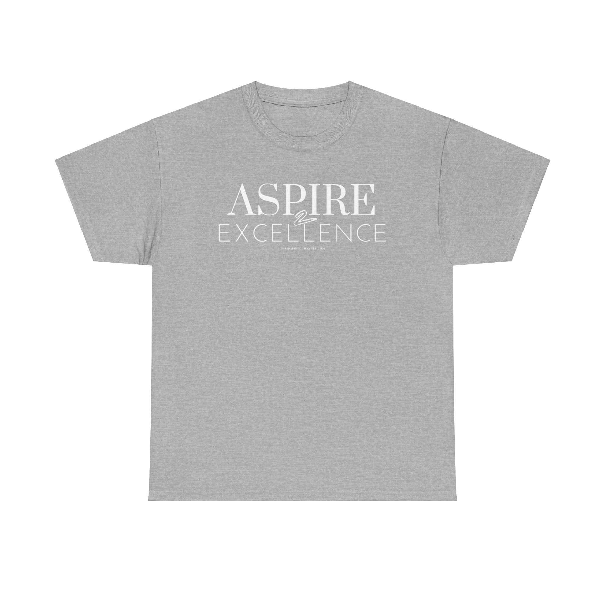 INSPIRED INSPIRED Aspire 2 Excellence UNISEX Heavy Cotton Tee