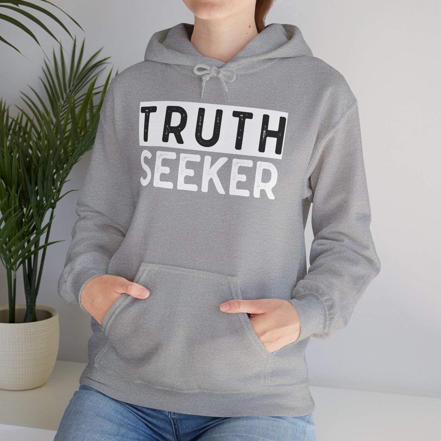 INSPIRED Truth Seeker UNISEX Heavy Blend Hooded Sweatshirt
