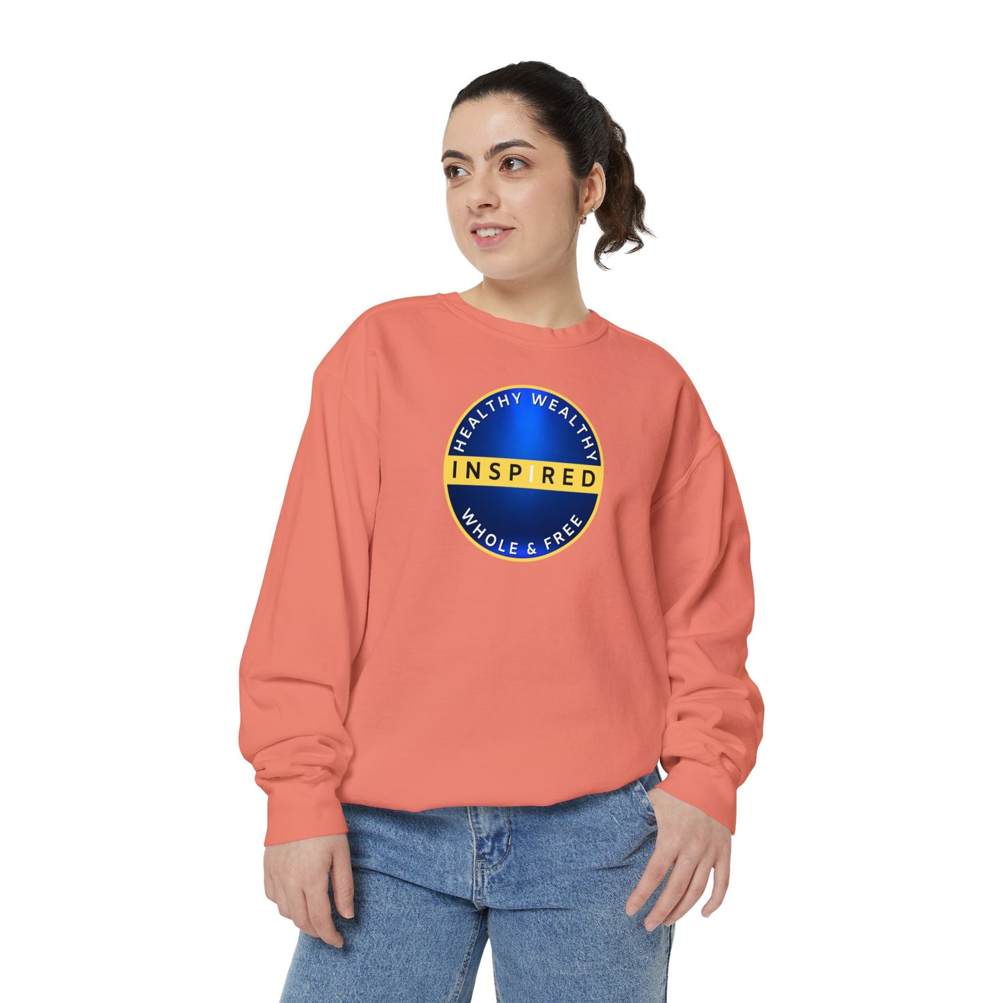 INSPIRED HWWF UNISEX Dyed Sweatshirt