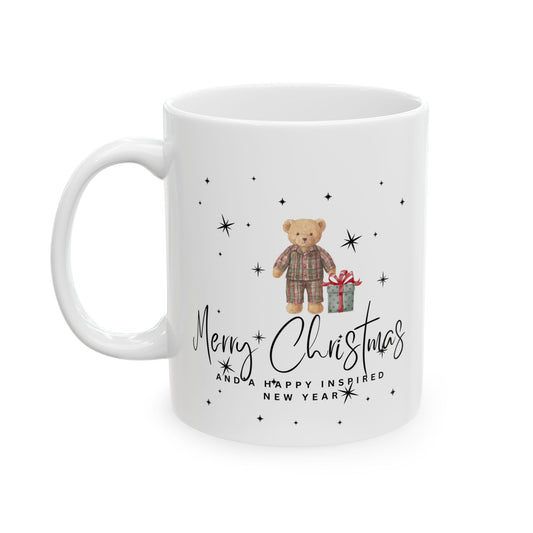 INSPIRED CHRISTMAS SPECIAL EDITION  Bear Ceramic Mug  Coffee Cup