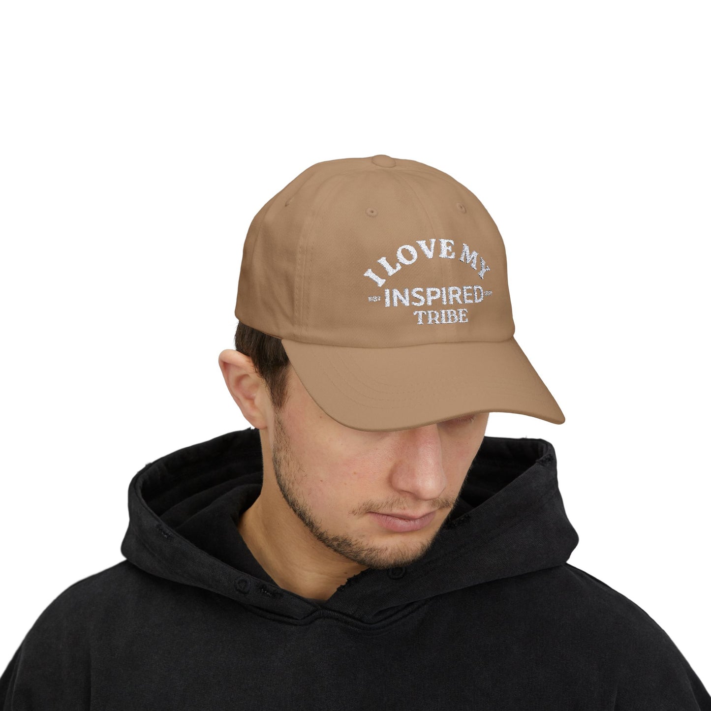 I LOVE MY INSPIRED TRIBE EMBROIDERED Classic Dad Cap