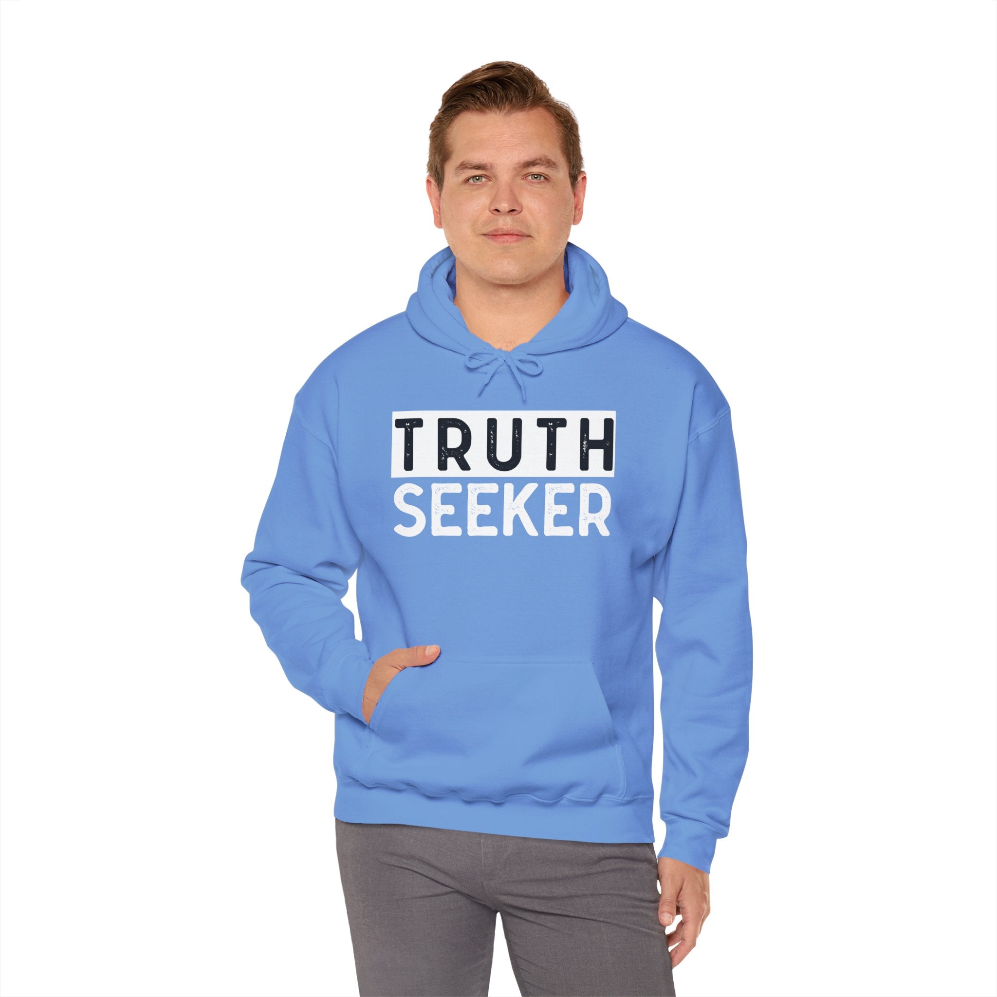 INSPIRED Truth Seeker UNISEX Heavy Blend Hooded Sweatshirt