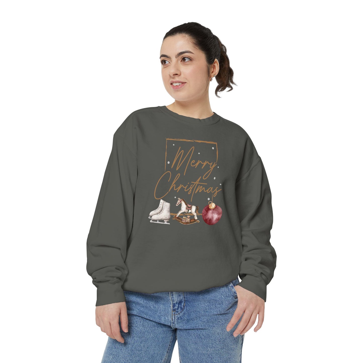 INSPIRED SPECIAL CHRISTMAS EDITION UNISEX Garment-Dyed Sweatshirt
