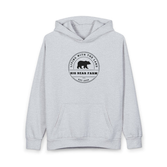 INSPIRED BIG Bear Farm Logo Hoodie