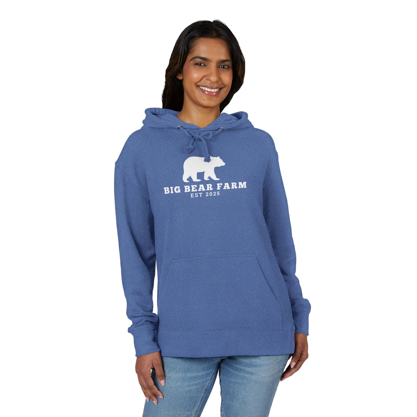INSPIRED Big Bear Farm FRENCH TERRY Hoodie UNISEX
