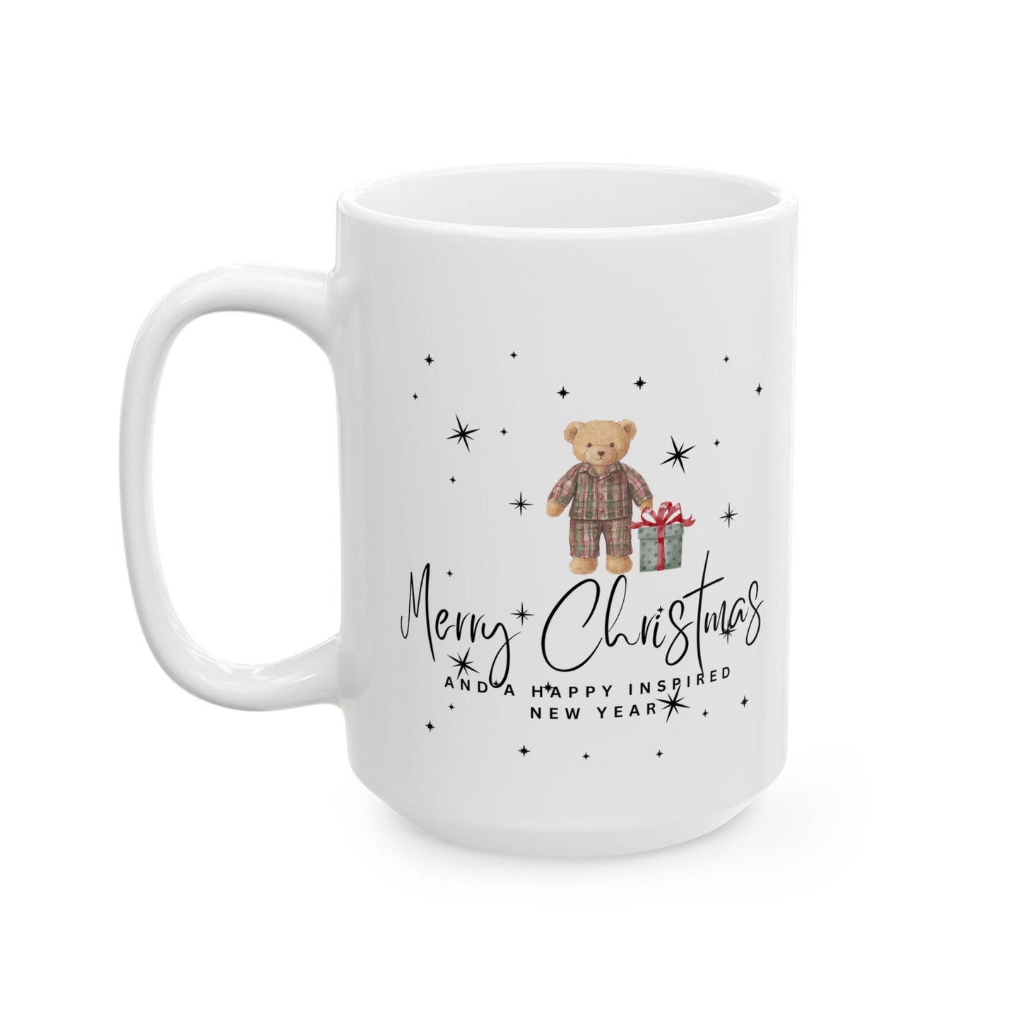 INSPIRED CHRISTMAS SPECIAL EDITION  Bear Ceramic Mug  Coffee Cup