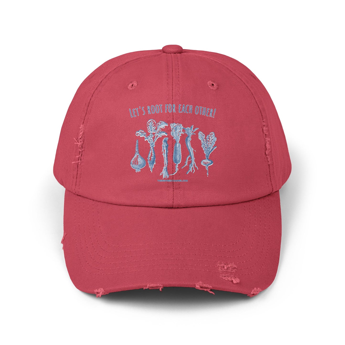 INSPIRED GARDEN L Unisex Distressed Cap - Inspired Fashion Accessory