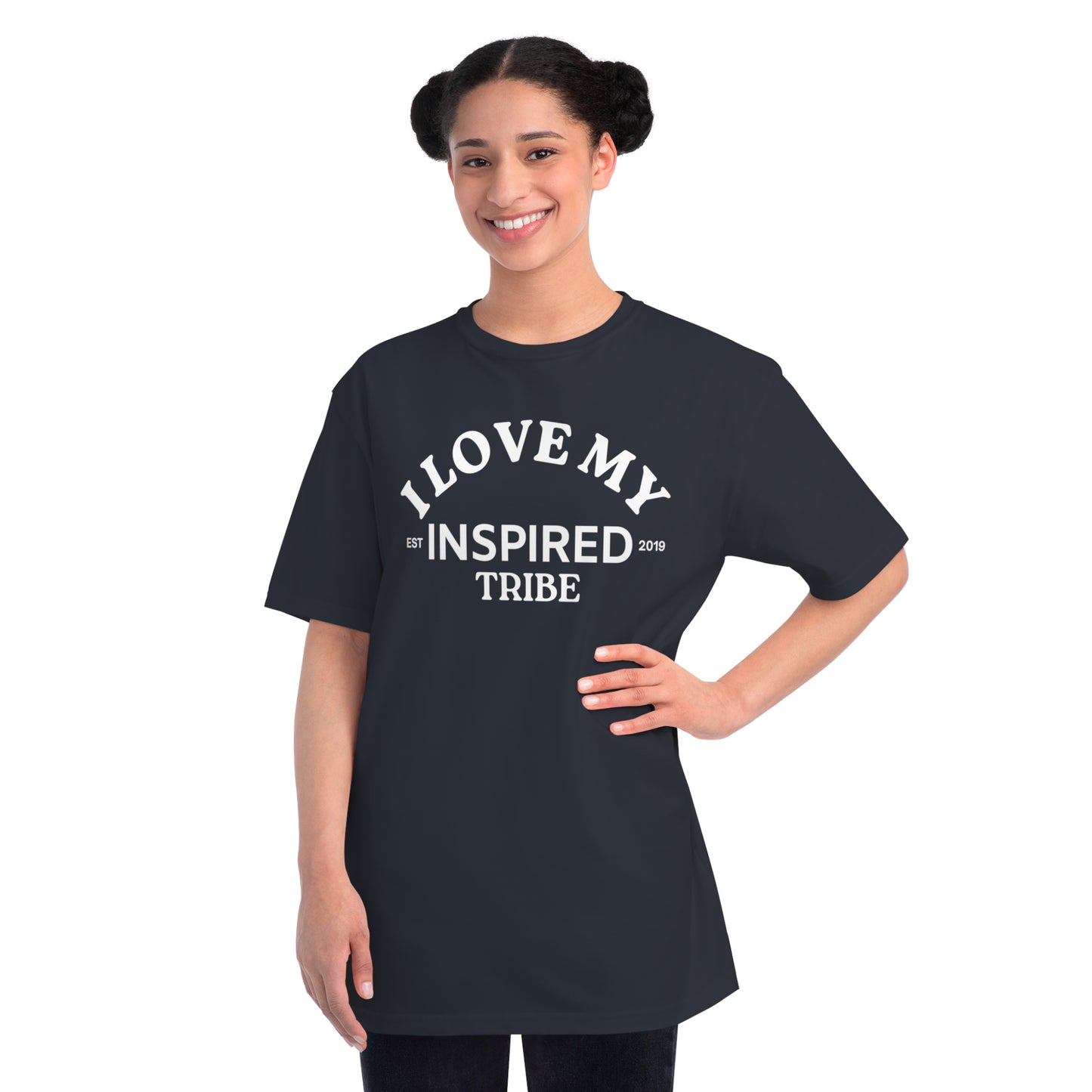 I LOVE MY INSPIRED TRIBE Unisex Organic Classic T-Shirt