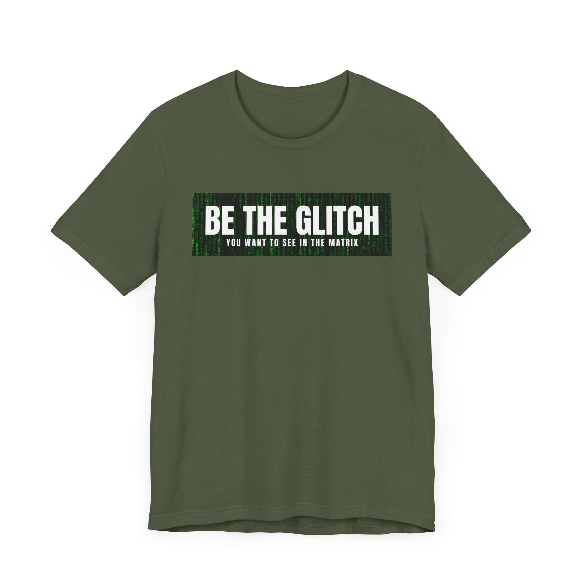 BE THE GLITCH Jersey UNISEX Short Sleeve Tee