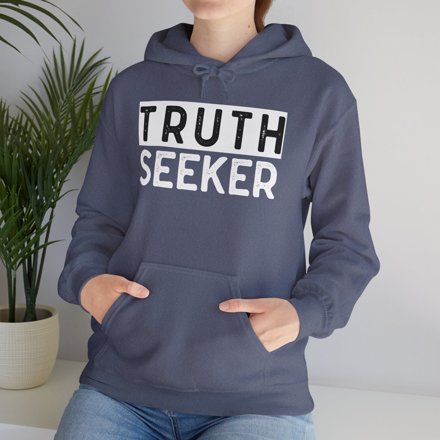INSPIRED Truth Seeker UNISEX Heavy Blend Hooded Sweatshirt