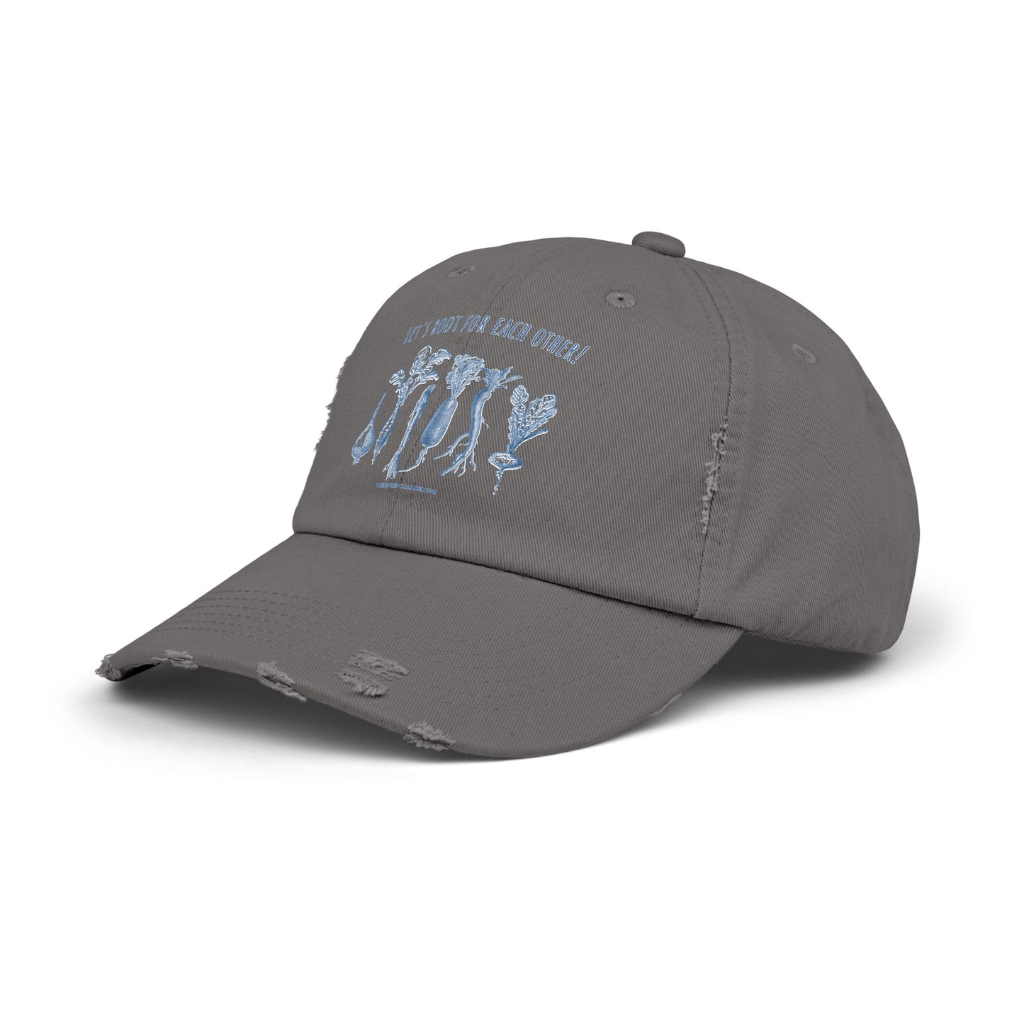 INSPIRED GARDEN L Unisex Distressed Cap - Inspired Fashion Accessory