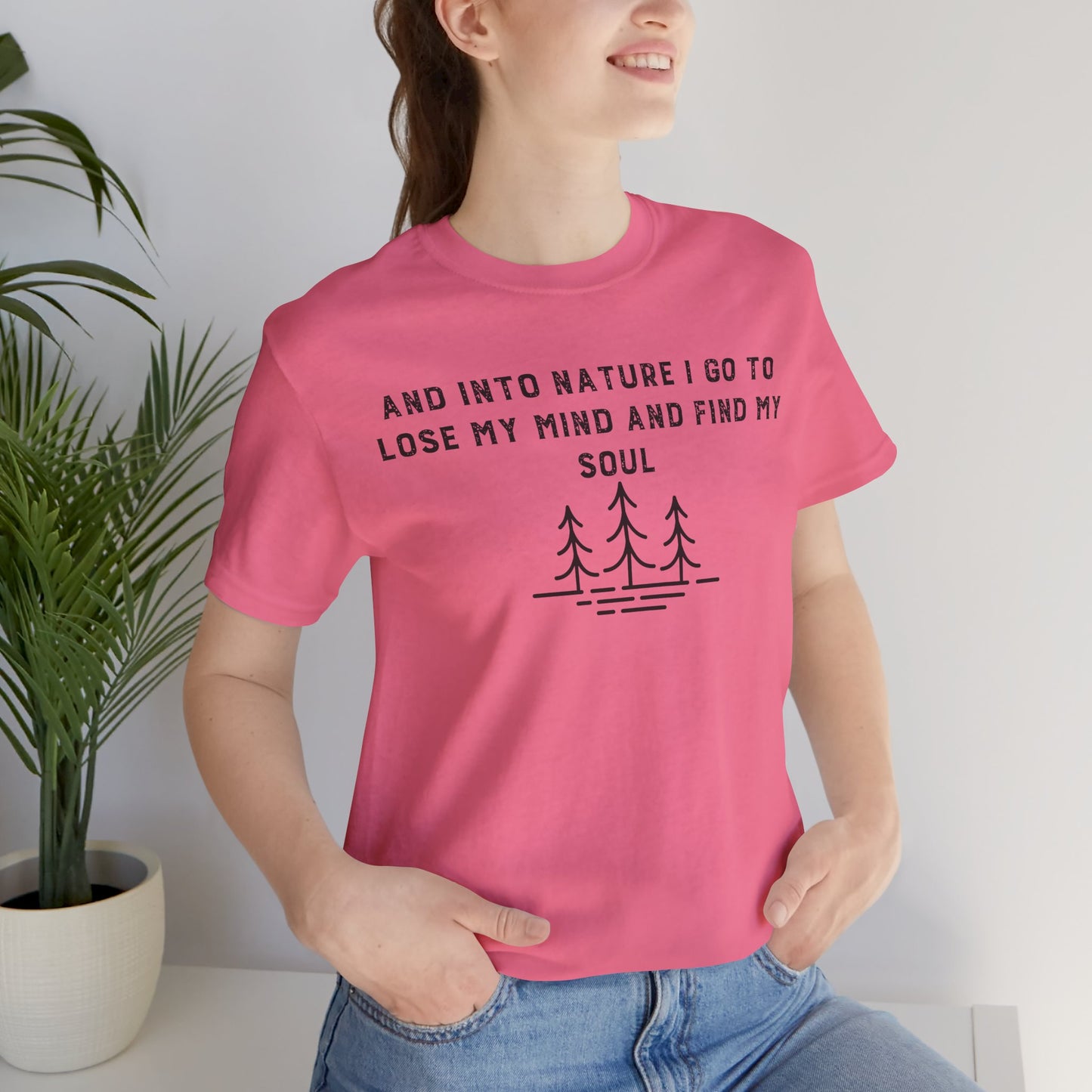 INSPIRED GARDEN Unisex Jersey Short Sleeve Tee
