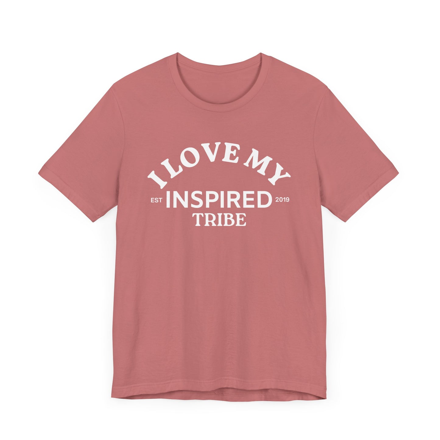 I LOVE MY INSPIRED TRIBE UNISEX HWWF Jersey Short Sleeve Tee