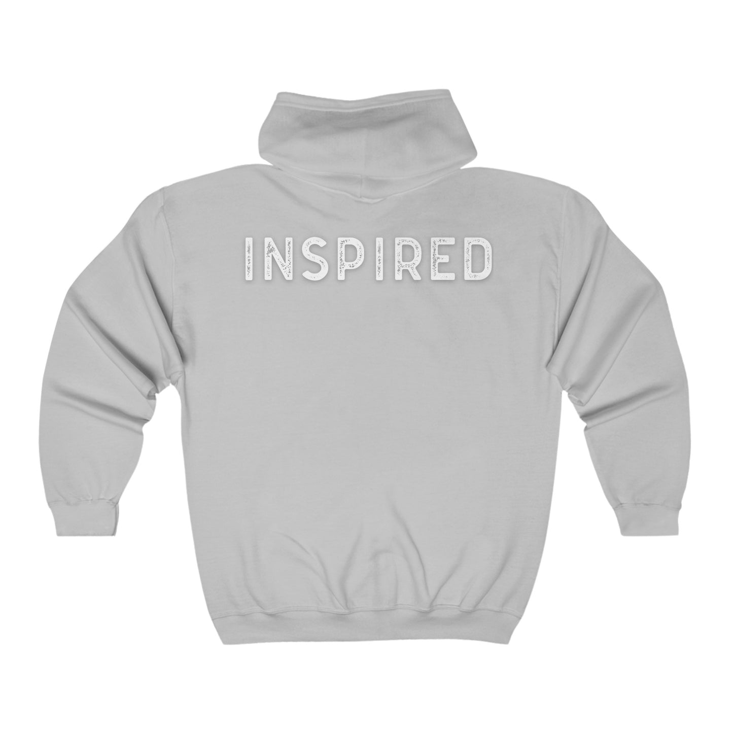 INSPIRED UNISEX Heavy Blend Full Zip Hooded Sweatshirt