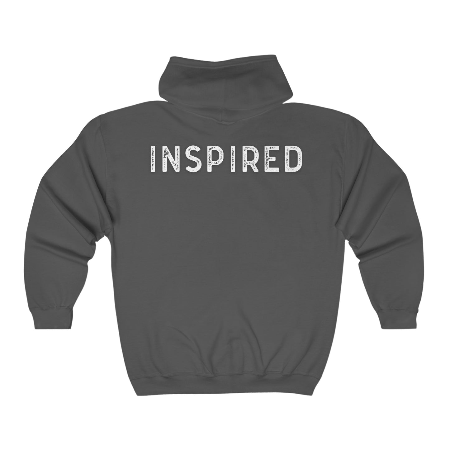 INSPIRED UNISEX Heavy Blend Full Zip Hooded Sweatshirt