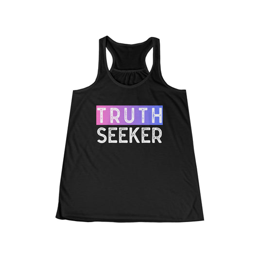 INSPIRED Truth Seeker Grad WOMEN'S Flowy Racerback Tank
