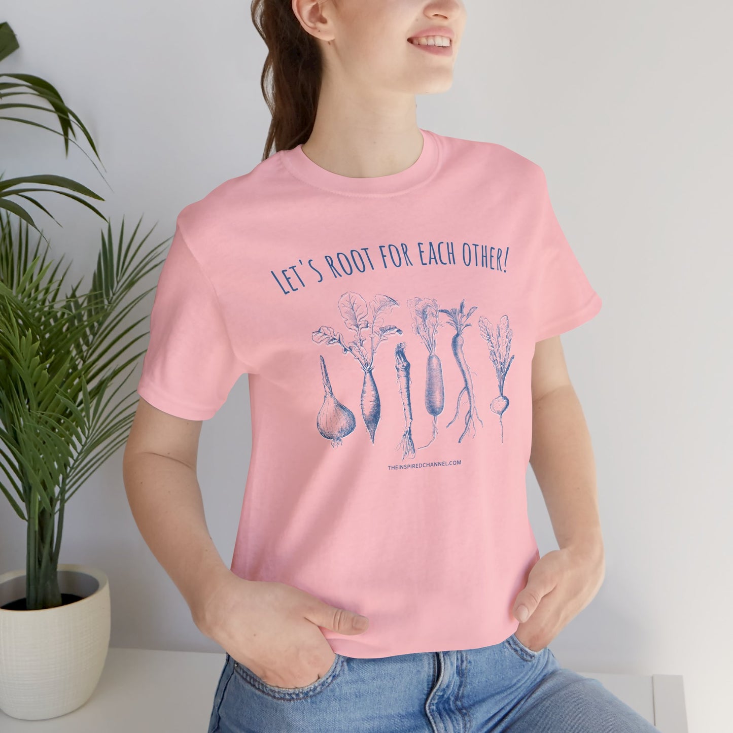 INSPIRED GARDEN L Unisex Jersey Short Sleeve Tee