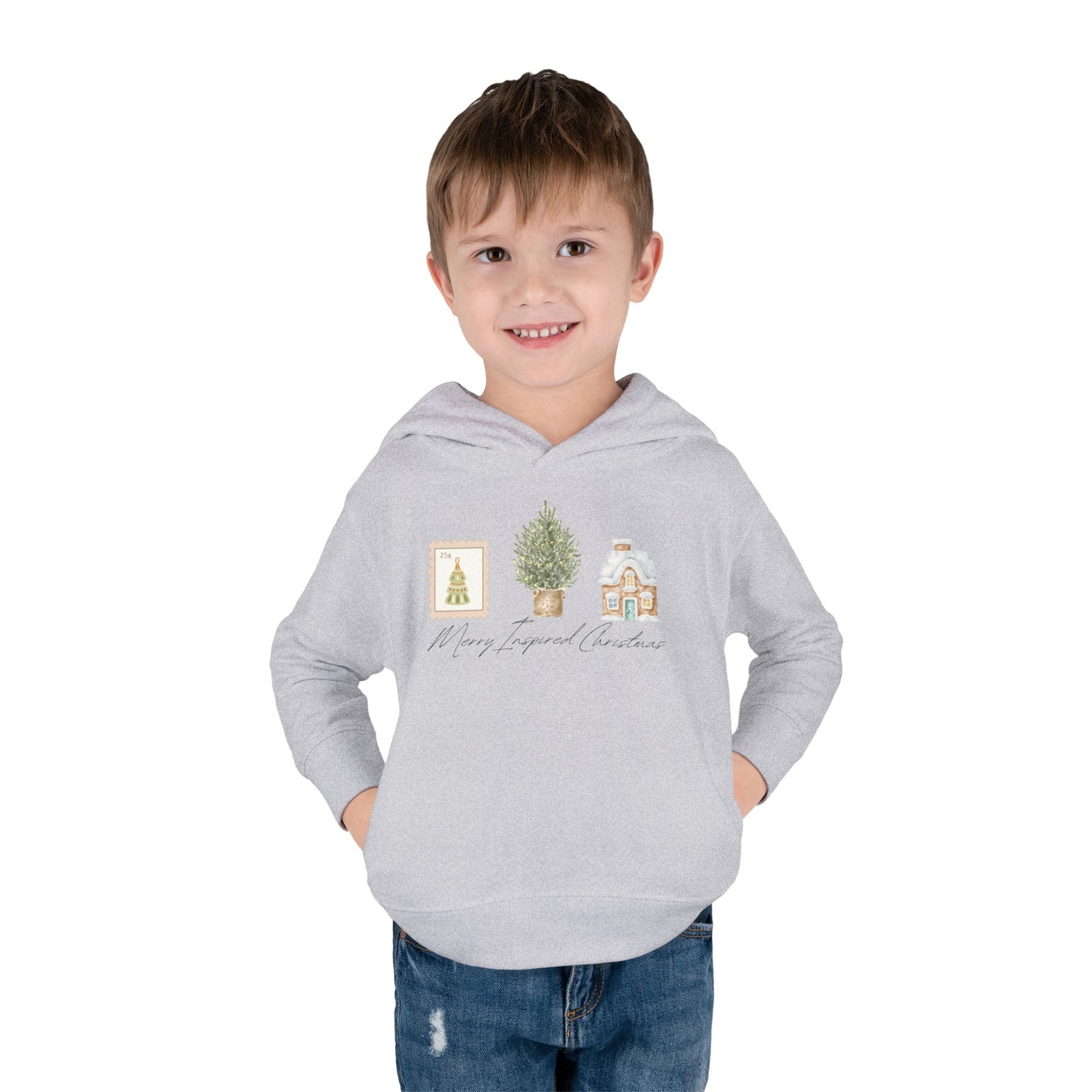 INSPIRED Toddler Hoodie - Merry Christmas PC