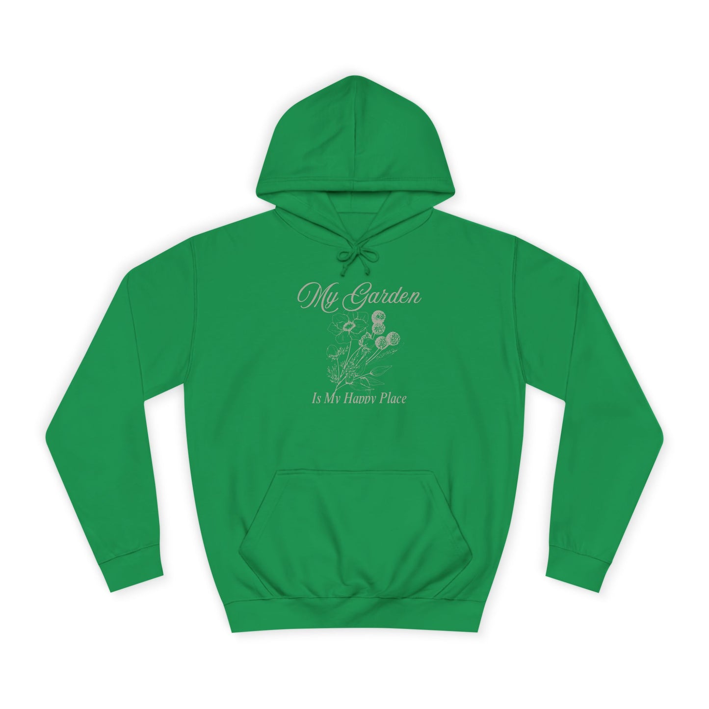 INSPIRED GARDEN M UNISEX College Hoodie