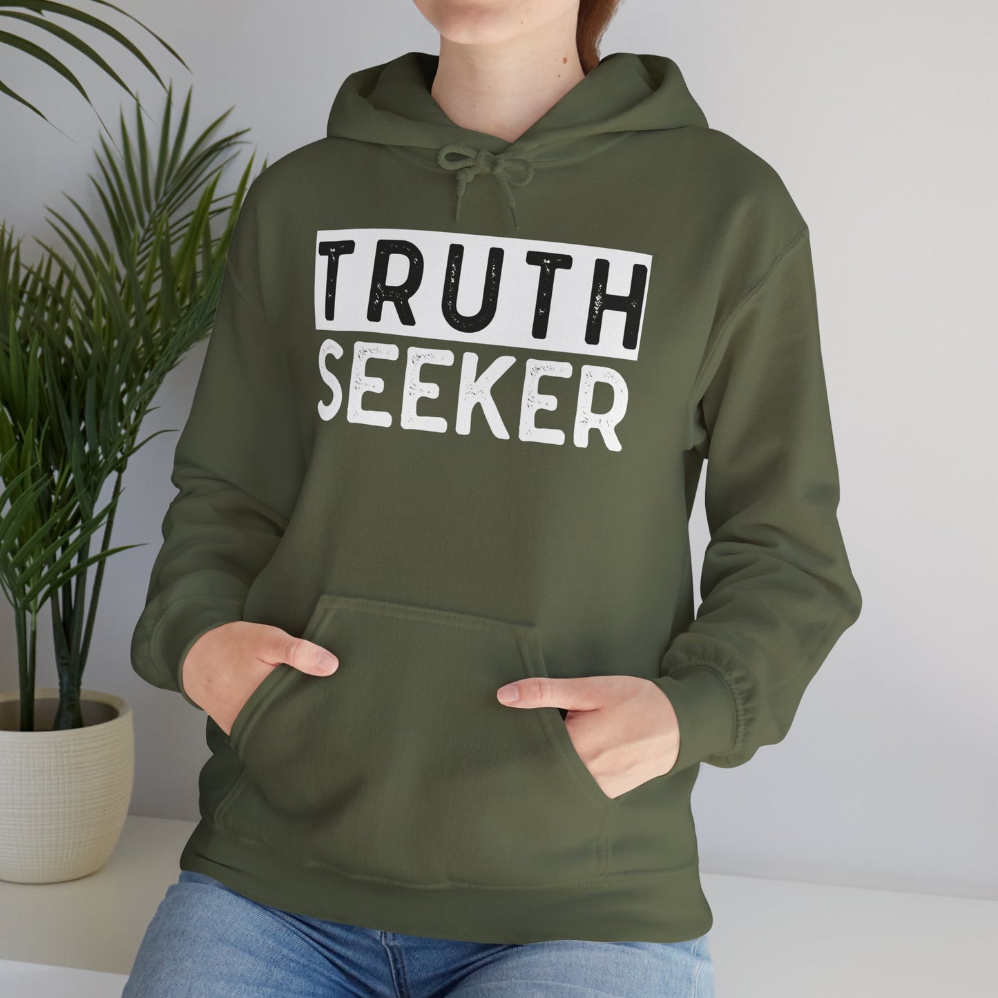 INSPIRED Truth Seeker UNISEX Heavy Blend Hooded Sweatshirt