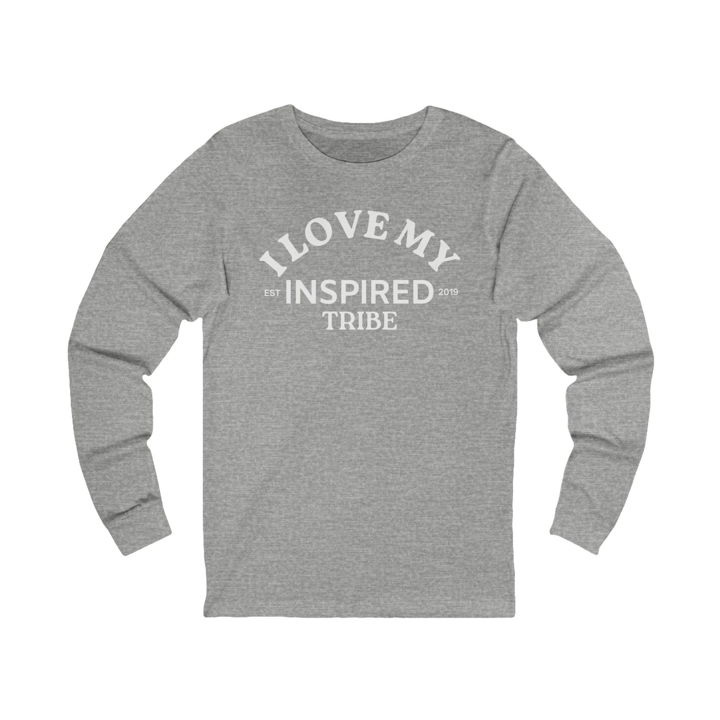 I LOVE MY INSPIRED TRIBE UNISEX Jersey Long Sleeve Tee